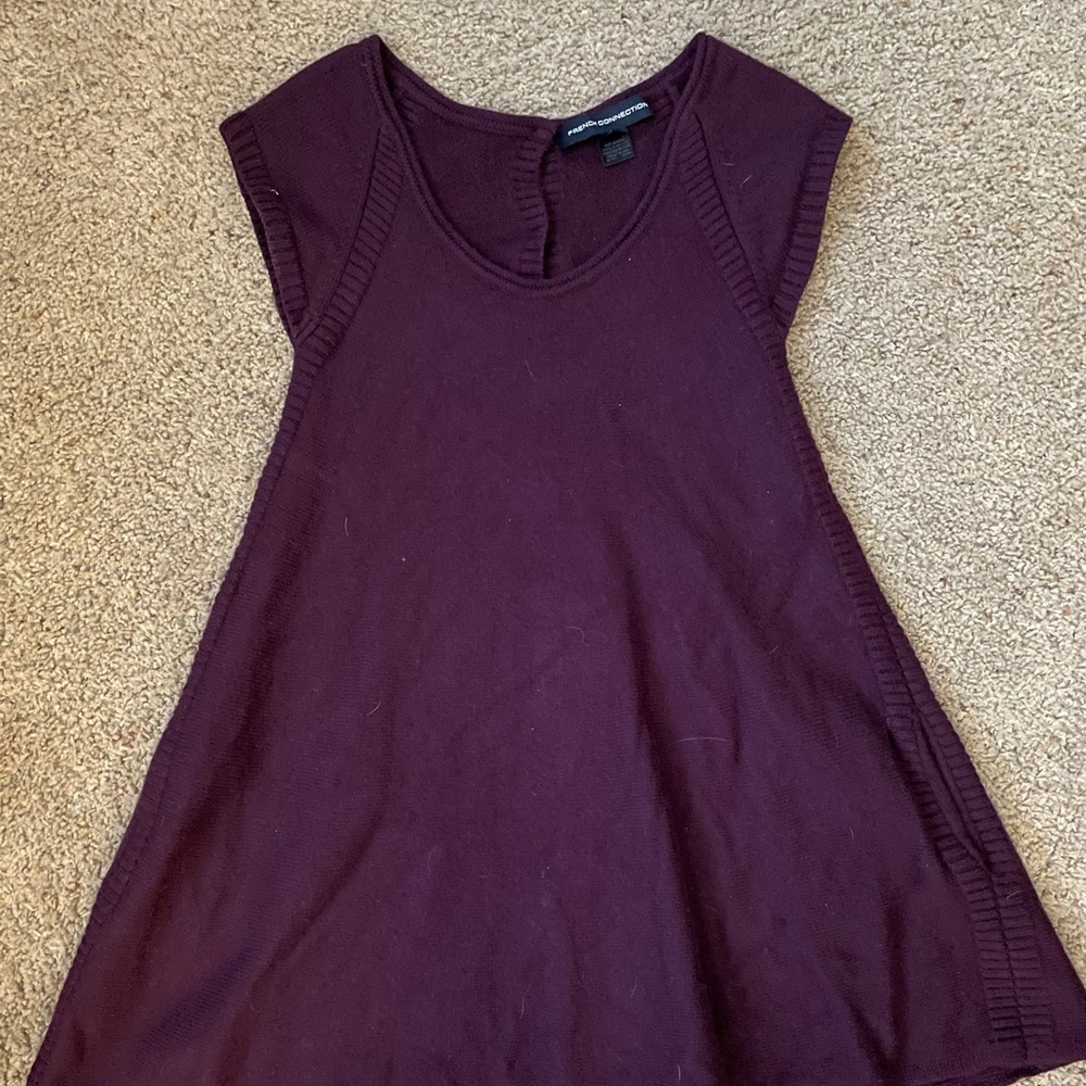 Wool swing dress